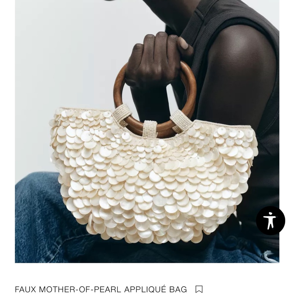 Mother-of-Pearl Bag - Zara
